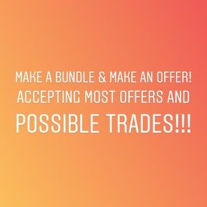 All bundles of 2 or more items 15% off!